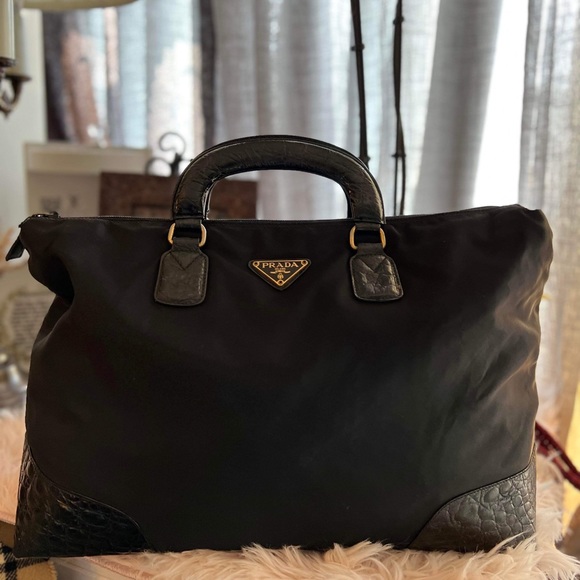 Prada handbag Nylon - Picture 4 of 8